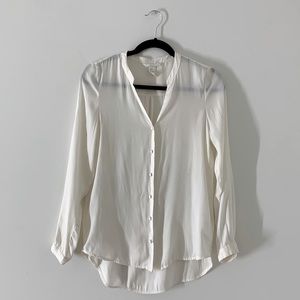 Ivory Long Sleeved Blouse💕